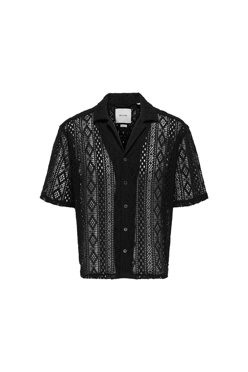 ONSNOVAK RLX RESORT SS LACE SHIRT
