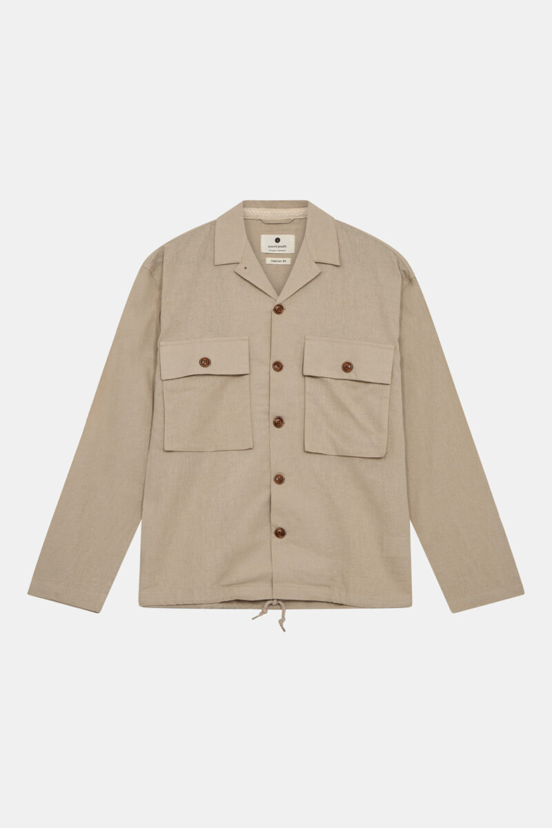 Akotto Cot/Linen Overshirt