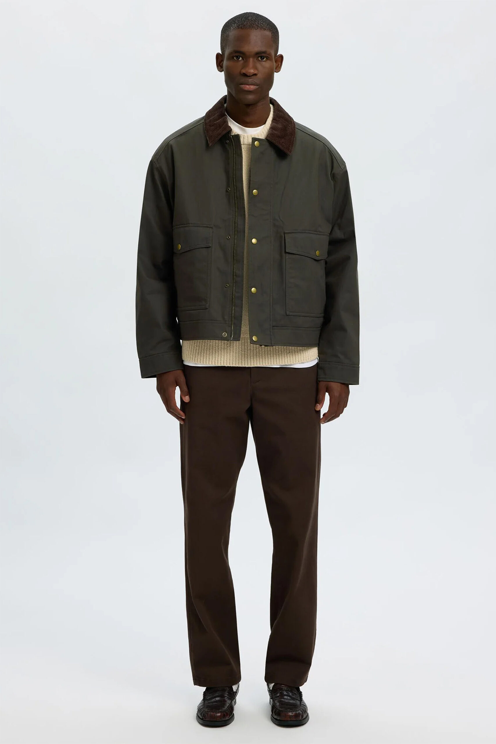 Waxed Cotton Jacket - immagine 3