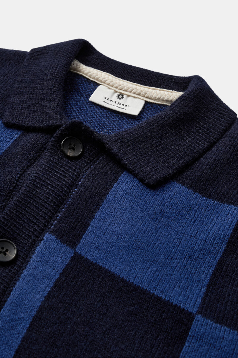 Aksinus Check Merino Knit