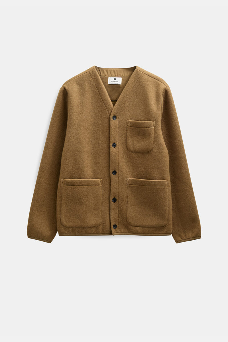 Aksigurd Boiled Wool Overshirt
