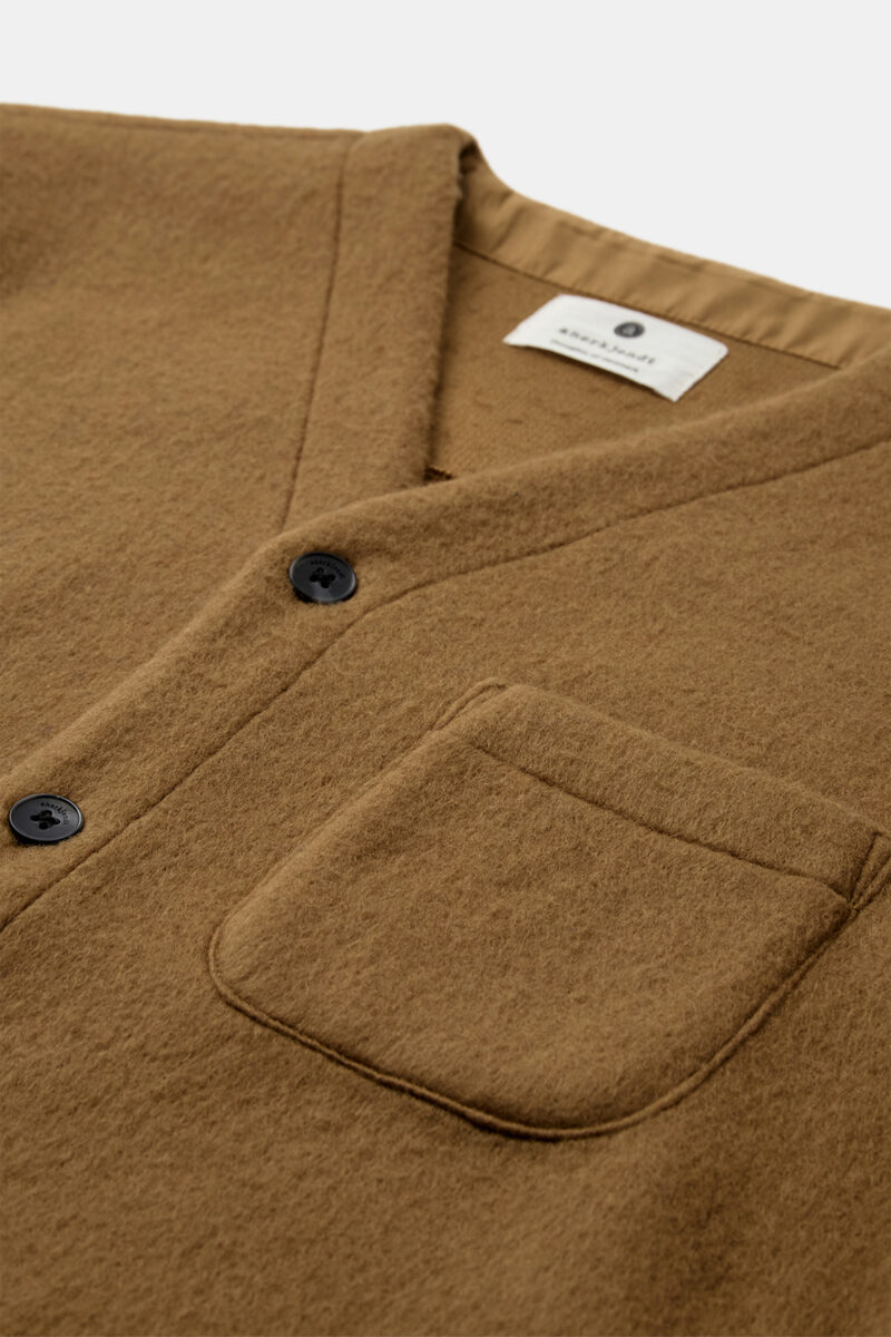 Aksigurd Boiled Wool Overshirt